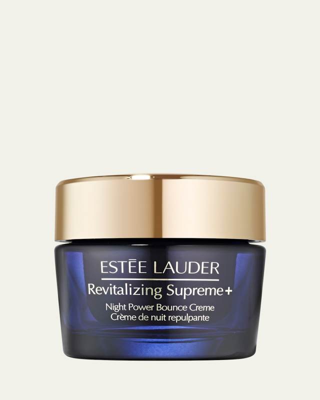 Revitalizing Supreme+ Night Power Bounce Cream Moisturizer with Peptides